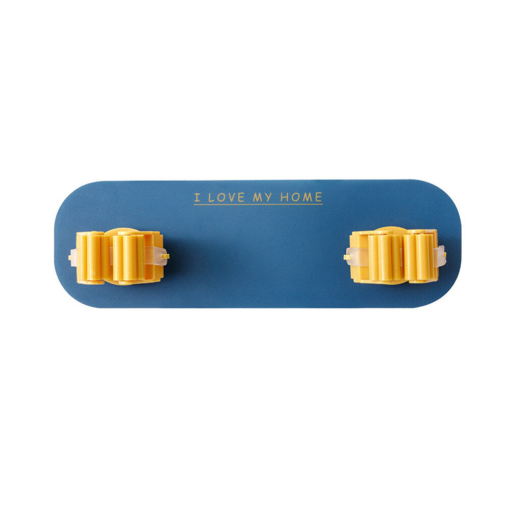 4Pcs Bathroom Wall Mounted Mop Clip Double Head Brush Broom Holder Hanger Hanging Shelf Organizer Household Kitchen Bathroom Tools-image-OPC-P8GFCMR-NEW