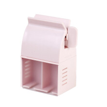 2Pcs Bathroom Toothbrush Rack Lazy Toothpaste Tube Squeezer Dispenser Wall-mounted Traceless Tooth Brush Stand Rack Toilet Supplies