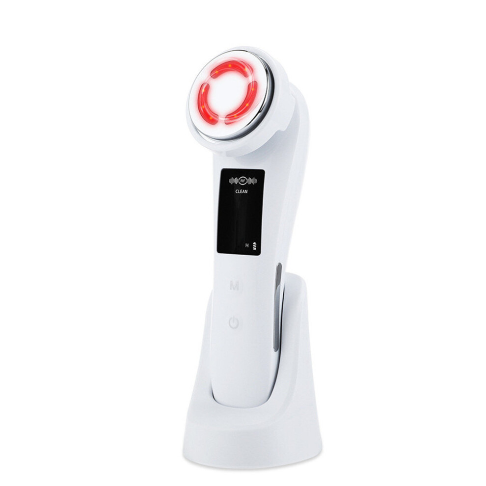 5 In 1 Beauty Instrument EMS Micro Current Color Light Skin Tenderness Instrument Face Temperature Feeling Care Instrument