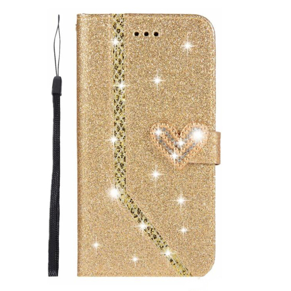 Bling Flip Phone Case For Samsung Galaxy S9 Pu Leather Cover 774048673488