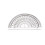 35 Pcs Transparent plastic protractor student painting tool triangle ruler angle measuring tool 1
