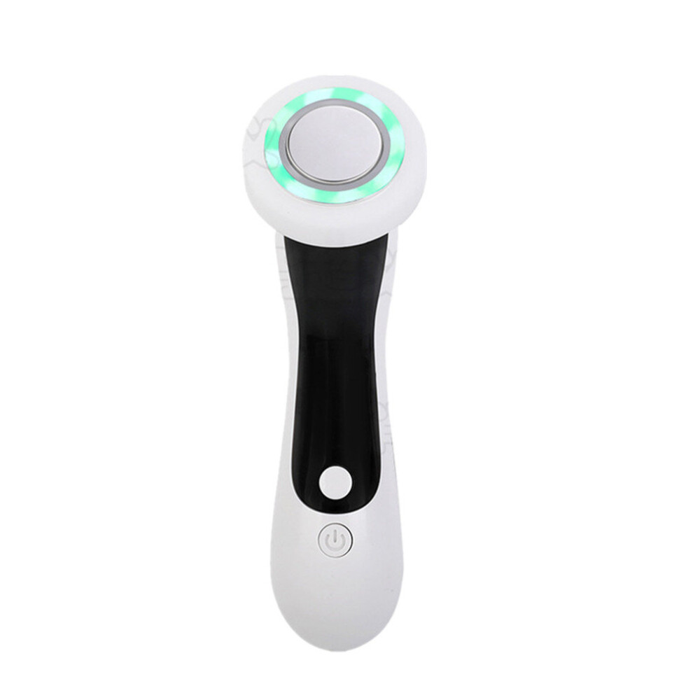 New Face Photon Massager Lifting EMS Skin Rejuvenation Warm Beauty Device