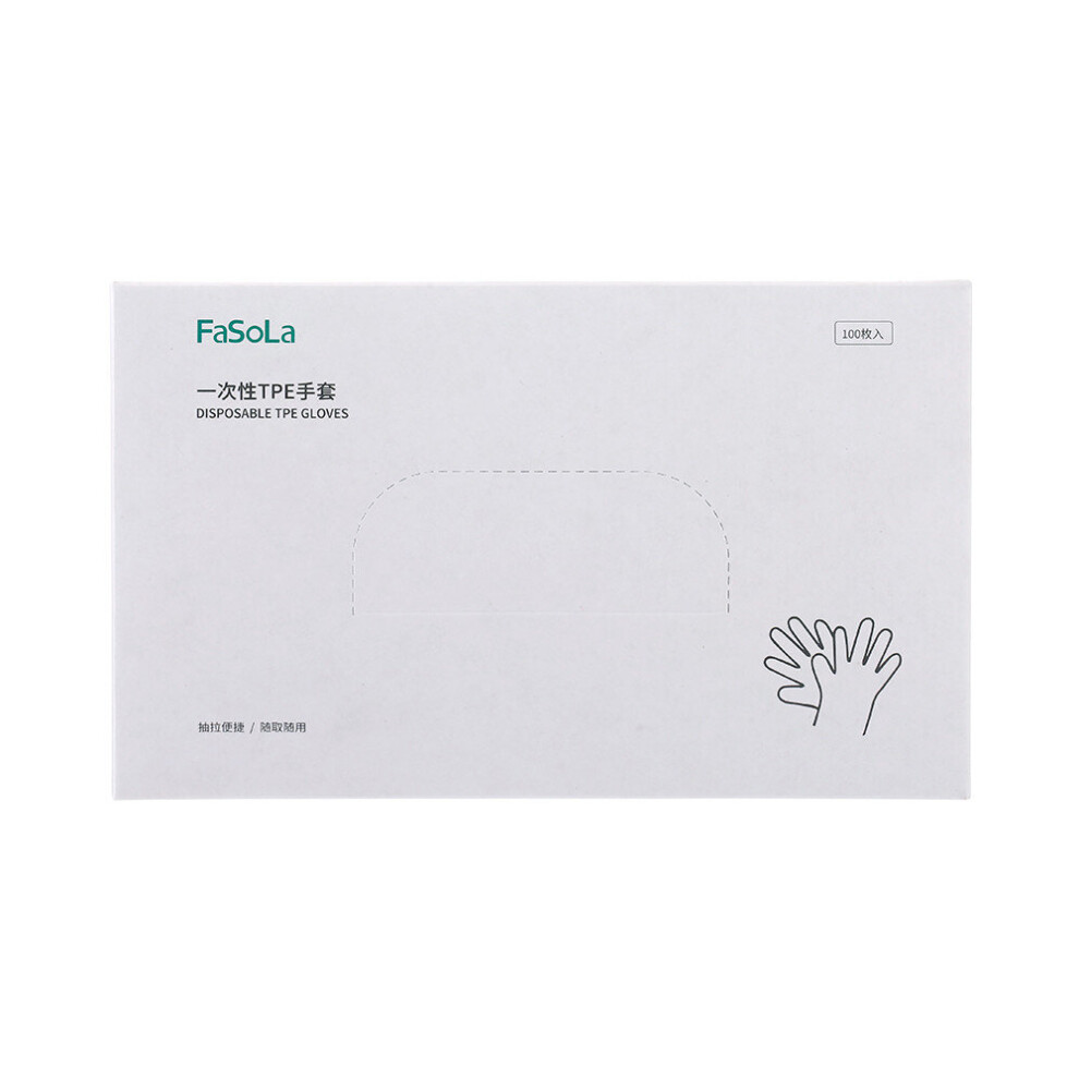 100 Pieces Gloves Disposible Kitchen Tools Accessories Food Grade Garden Household Kitchen Restaurant Bbq Clear 774048683562