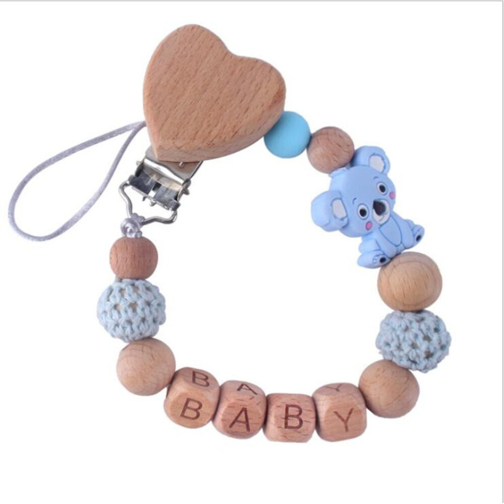 Silicone pacifier chain baby products Teether anti-drop chain Amazon AliExpress anti-drop chain