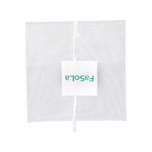 50 Pieces/Set Disposable Tea Bag Drawstring Empty Scented Nylon Foldable Teabags with Label 5.8x5.8cm