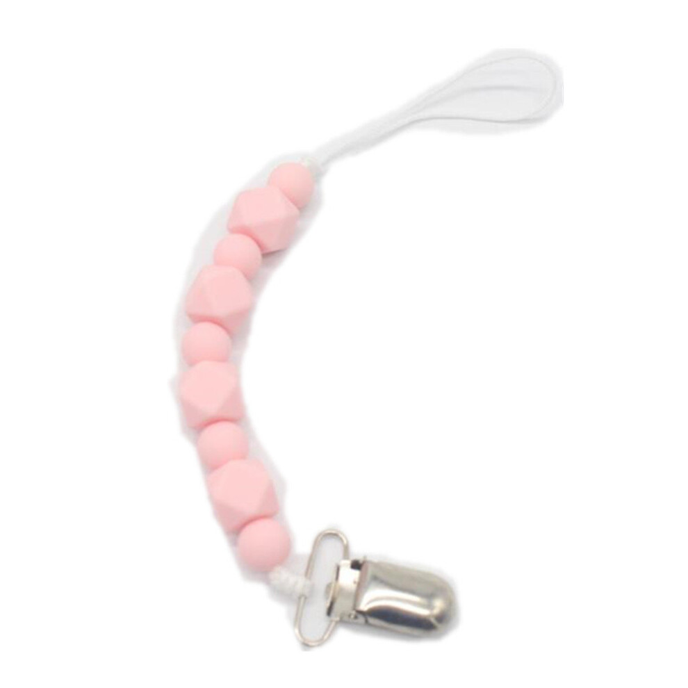 Silicone pacifier anti-drop chain Baby safety pacifier clip Infant chewing molar chain