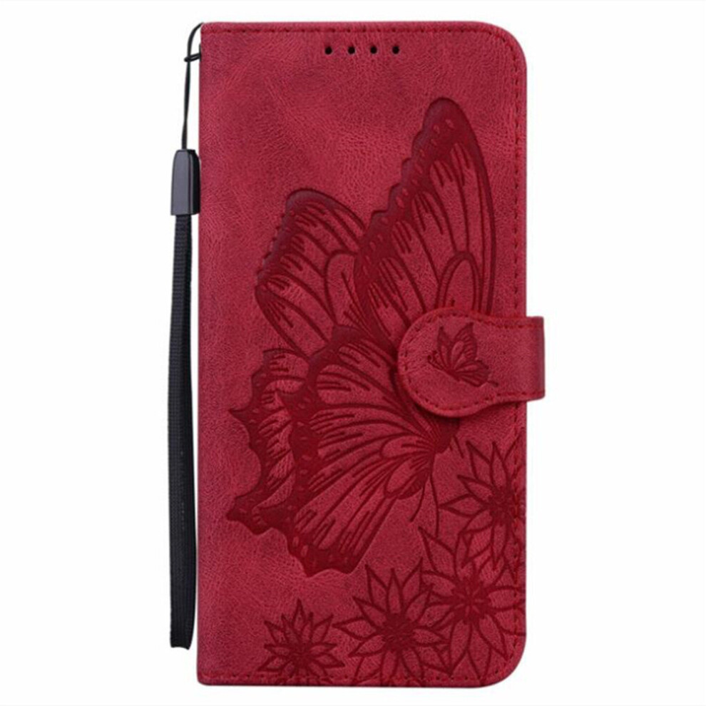 Butterfly Phone Case For Xiaomi Mi 10T Cover For Xiaomi Mi 10T Funda Pu Leather Flip Wallet Card Cover 774048663588
