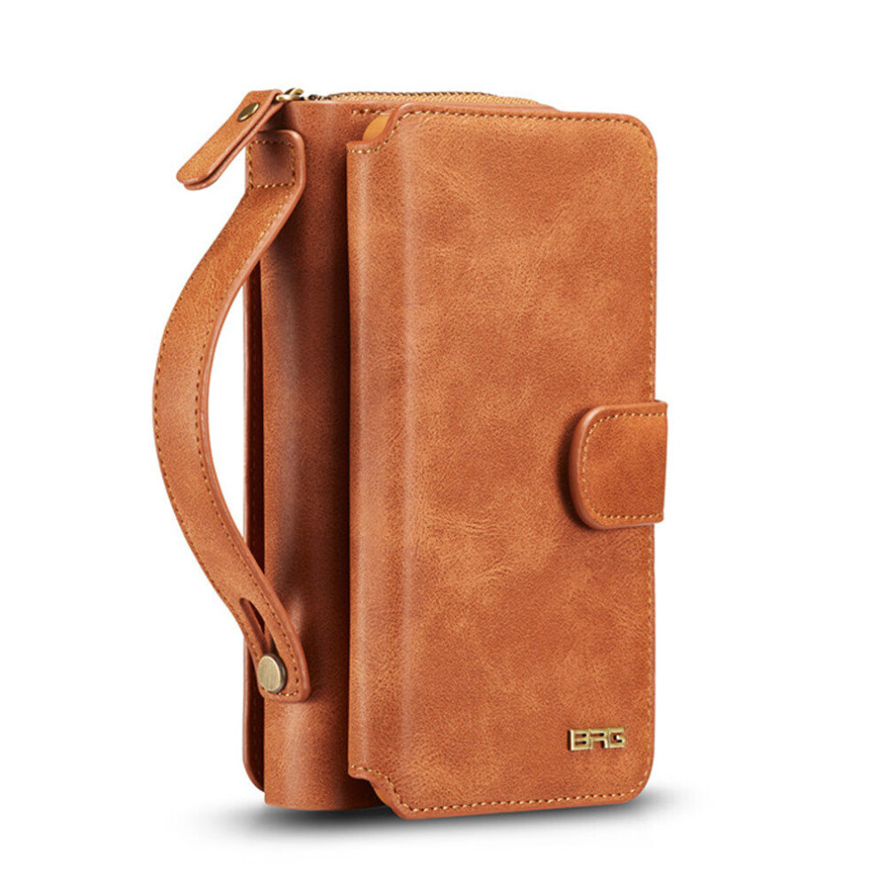 Luxury Zipper Multi Wallet Pu Leather Case For Iphone X Magnet Phone Cover Handbag 774048656054