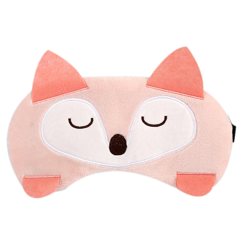 Pure cotton cartoon eye mask, ice pack, hot compress, ice pack, blackout, breathable eye mask