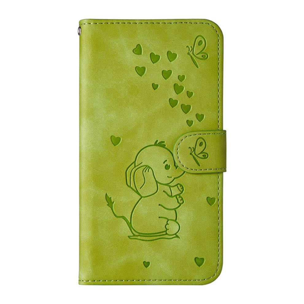 Flip Pu Leather Case For Samsung Galaxy S10 3D Elephant Wallet Case Phone Cover 774048658461