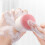 2Pcs 3D Double-sided Silicone Manual Massage Face Scrub Deep Face Brush 2