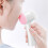 2Pcs 3D Double-sided Silicone Manual Massage Face Scrub Deep Face Brush 3