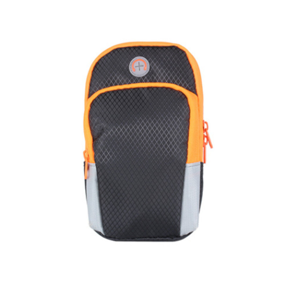 2 Pcs Outdoor Mobile Phone Arm Bag Running Sports Arm Bag Fashion Mobile Phone Arm Band Multifunctional Sports Wrist Bag Black 774048645799
