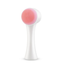 2Pcs 3D Double-sided Silicone Manual Massage Face Scrub Deep Face Brush