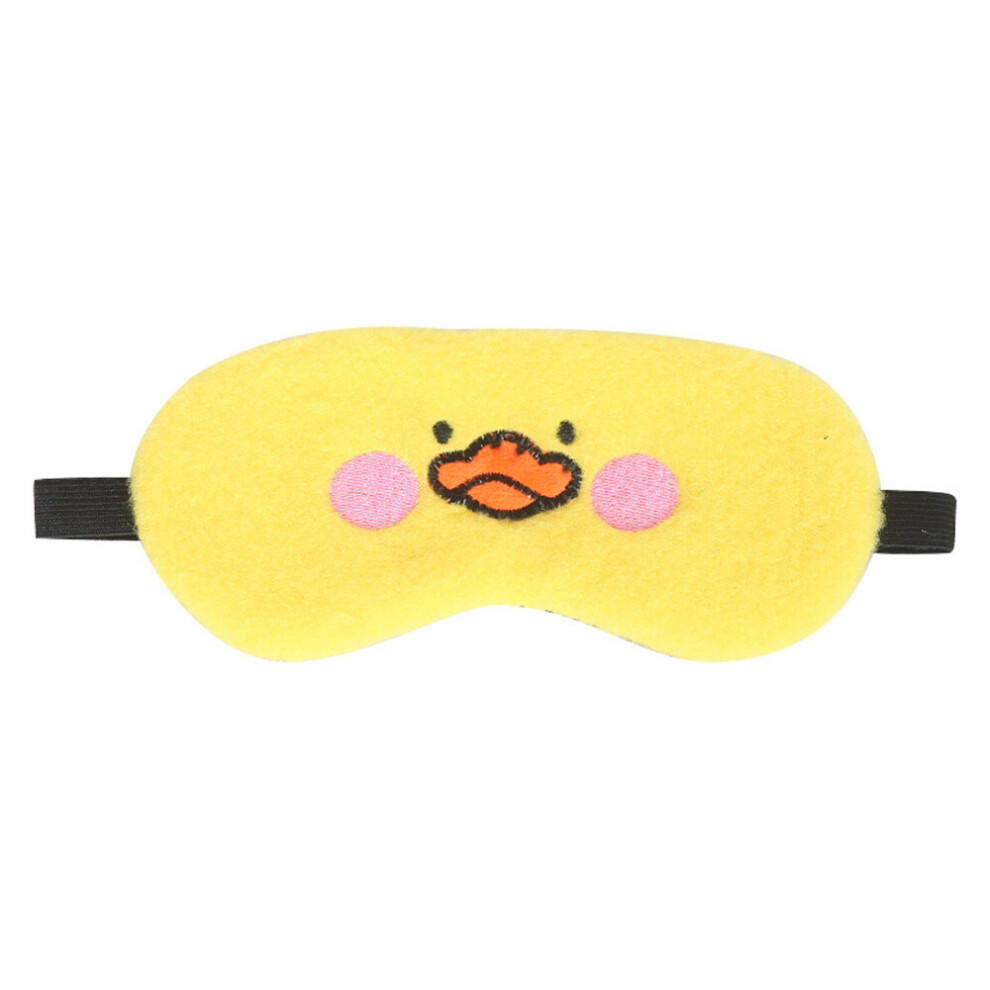 Cartoon Plush Sleeping Eye Mask Shading Animal Eye Mask Aircraft Eye Mask Baole Velvet Eye Mask