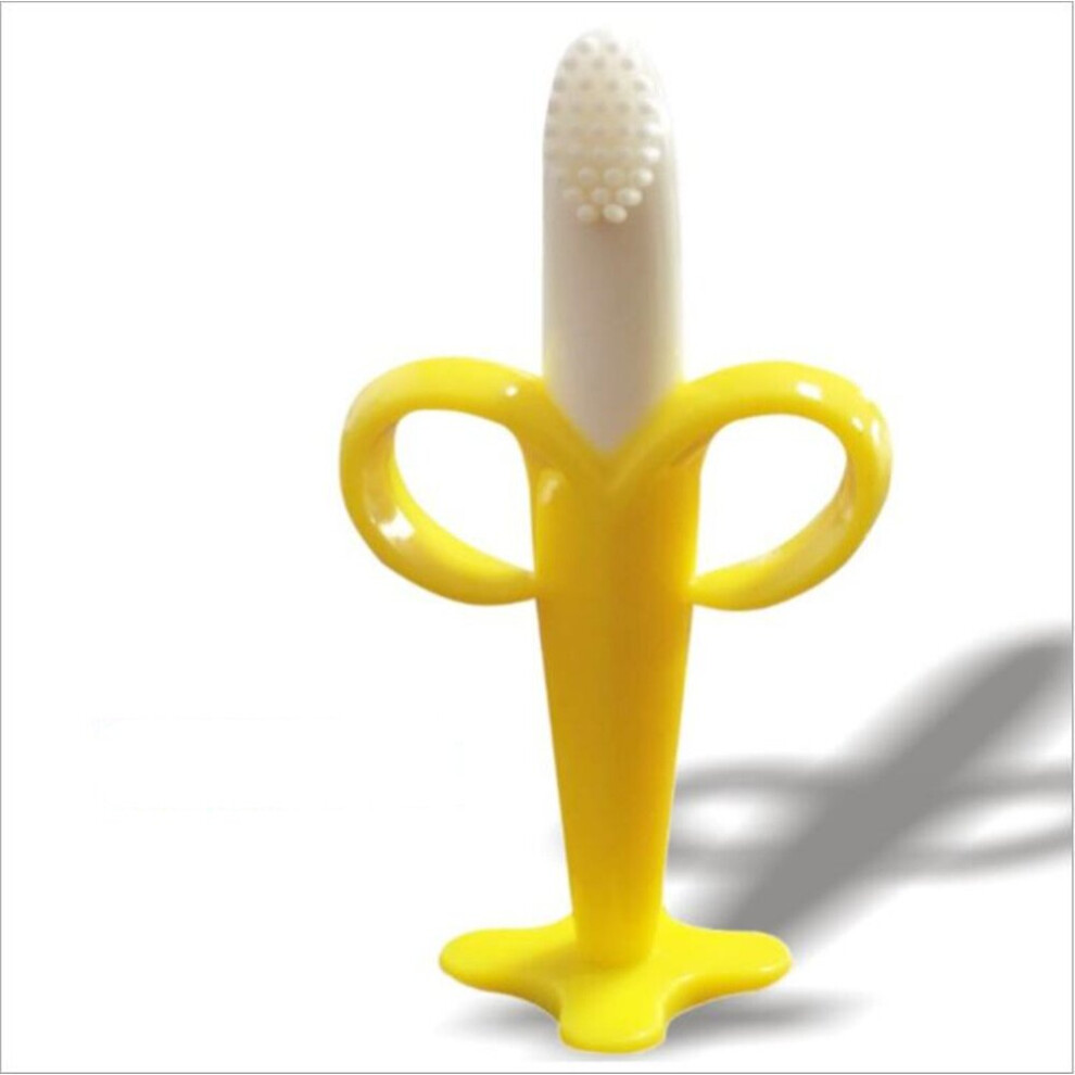 Banana Teether Baby Molar Stick Baby Teeth Molar Teeth Banana Toothbrush Food Grade Silicone Material