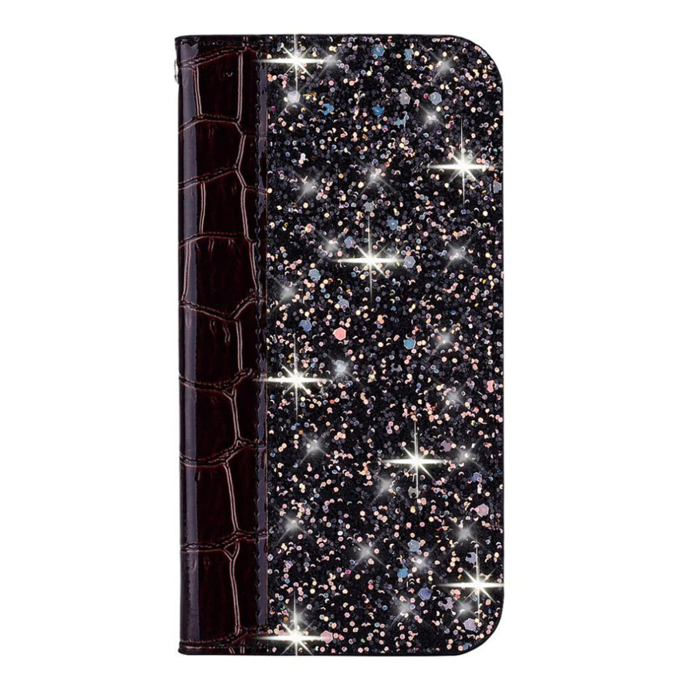 Glitter Bling Case For Xiaomi Redmi Note 6 Flip Book Coque Funda 774048656320
