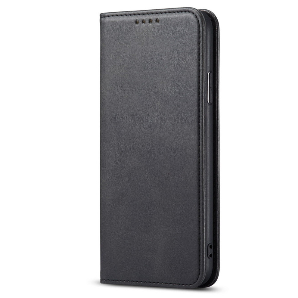 Suitable For Iphone 12 Mini Mobile Phone Case Mobile Phone Holster Calf Pattern Magnetic Clamshell Protective Cover 774048666312