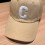 Simple Plain Color Embroidered Baseball Cap with Letter C 3