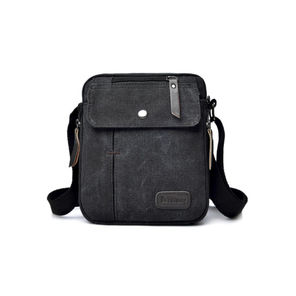 Retro men's casual messenger bag canvas bag shoulder bag men's bag outdoor multi-function travel bag