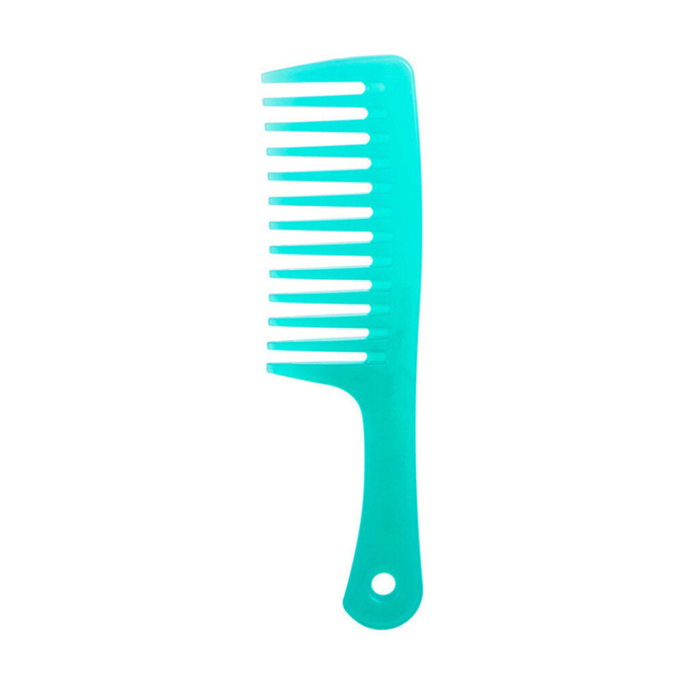 10Pcs Large Large Tooth Comb Wide Tooth Curling Comb Household Plastic Antistatic Hairdressing Comb