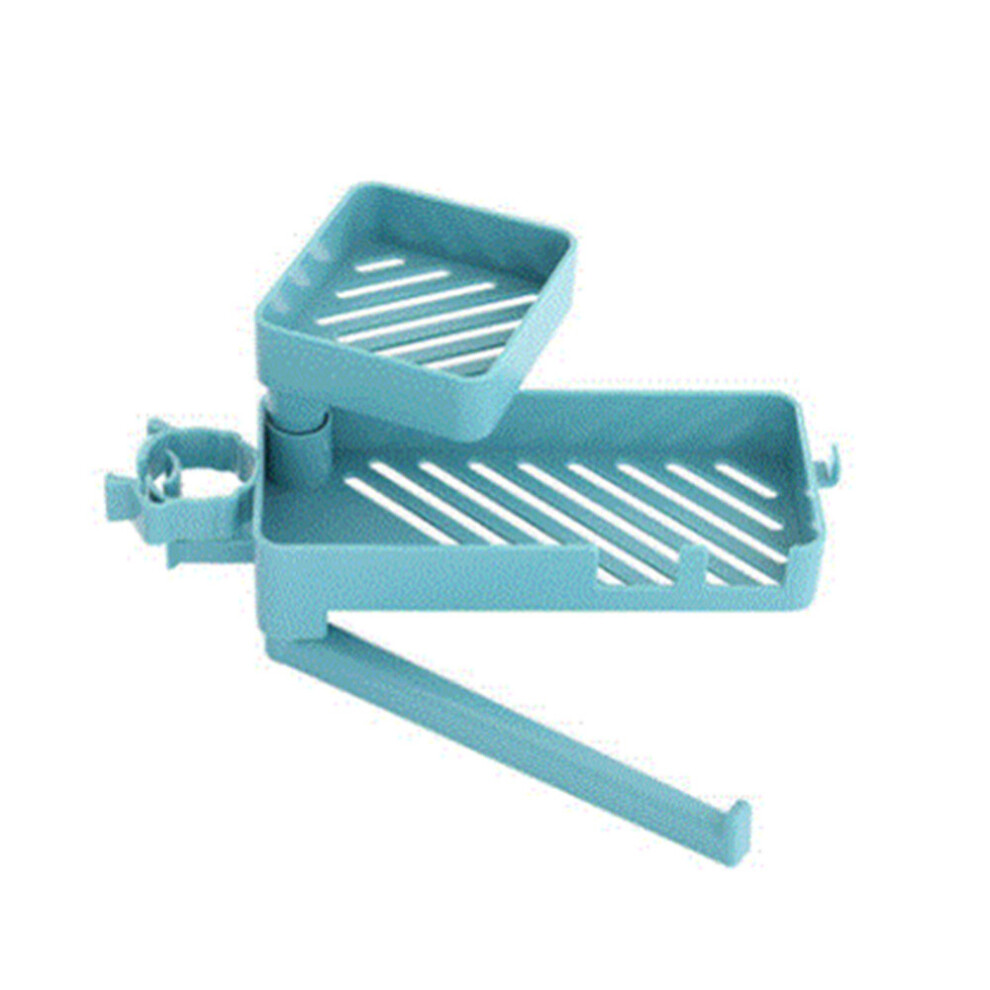 2Pcs Faucet Rack Kitchen Sink Rag Sponge Drain Rack Multifunctional Finisher Storage Artifact Home Accessories 774048688987