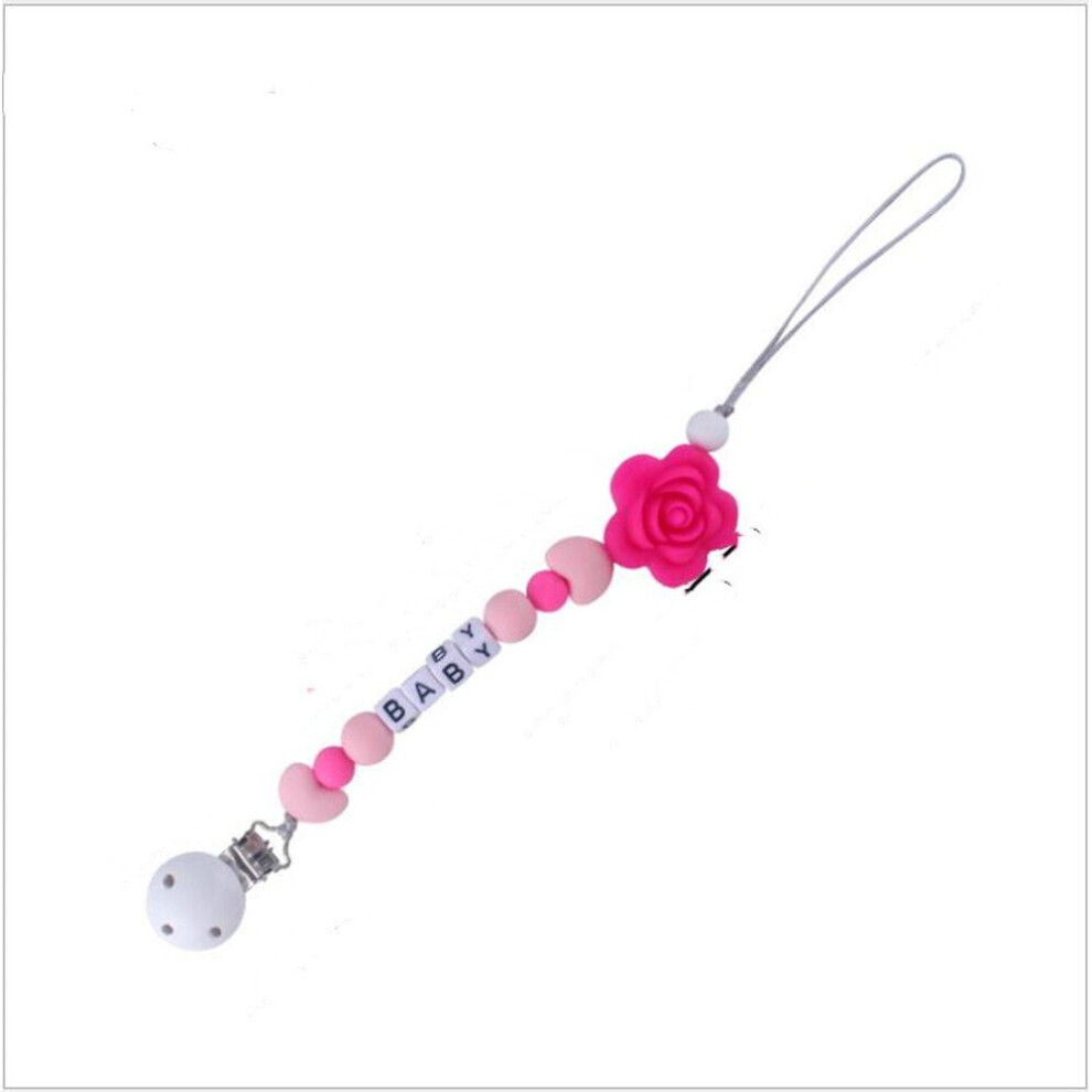 Pacifier chain, baby products, silicone anti-drop chain