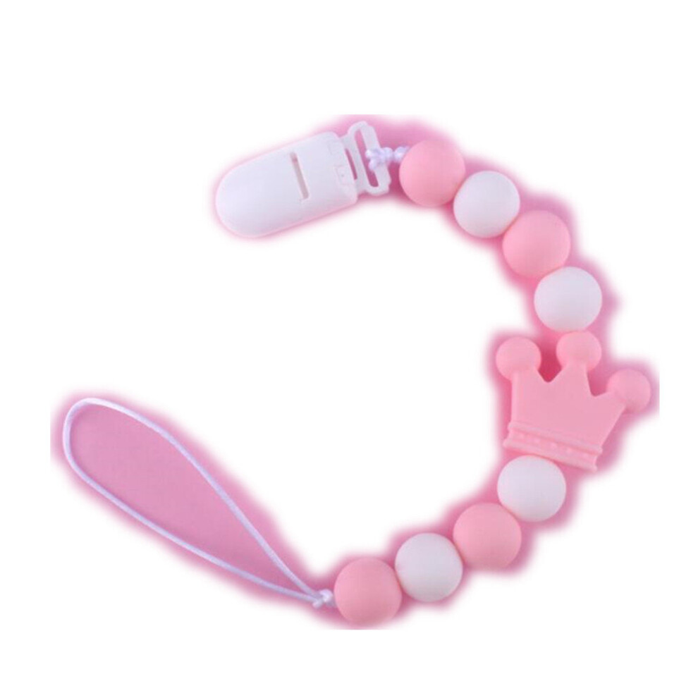 Silicone pacifier clip baby appease anti-out chain