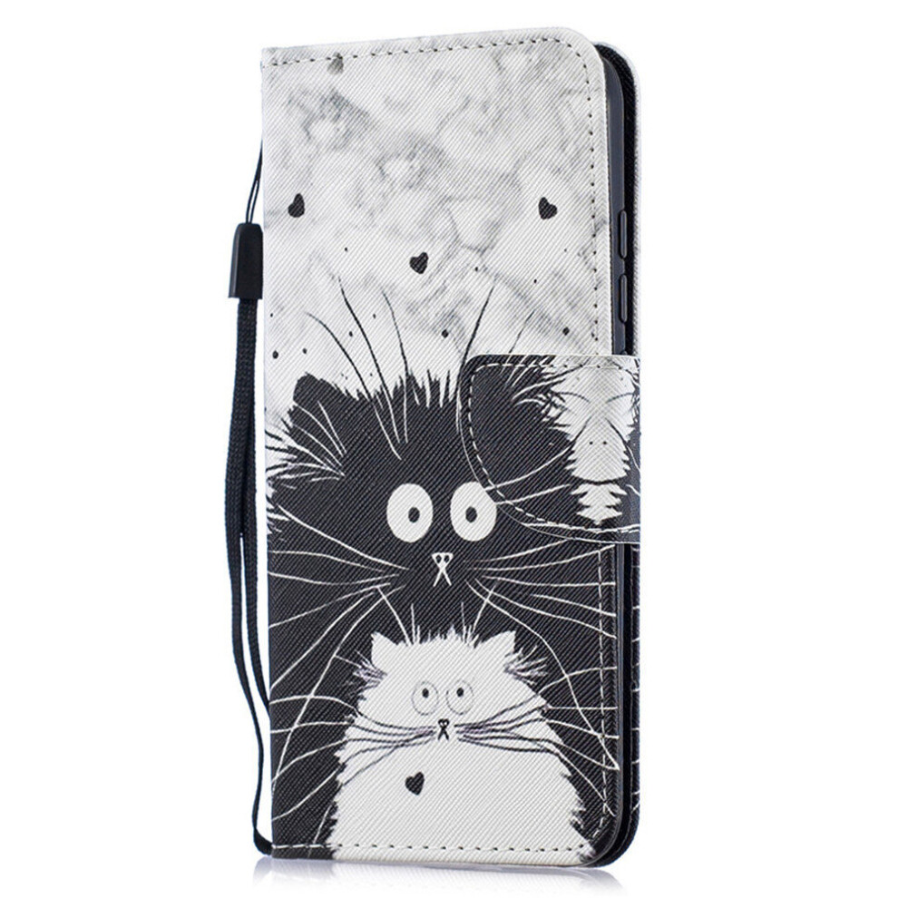 Huawei Y6 2019 Case Pu Leather Case On For Coque Huawei Y6 2019 Cover Case Fundas Wallet Cover 774048663816
