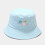 New Creative Asteroid Embroidered Basin Hat Folding Sun Visor Hat 2