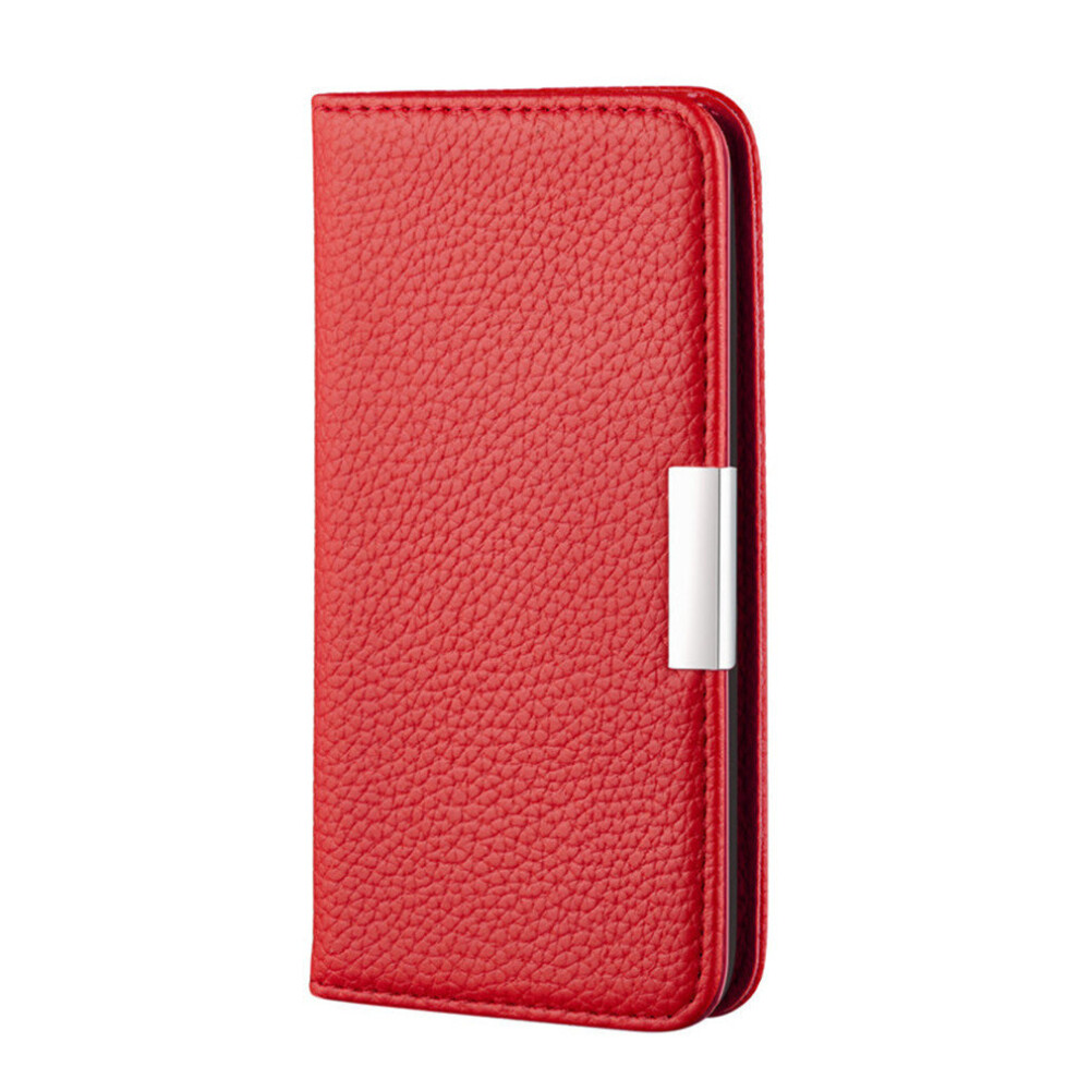 Litchi Flip Case For Iphone Xs Max Phone Coque Back Cover Card Slot Fundas 774048654074