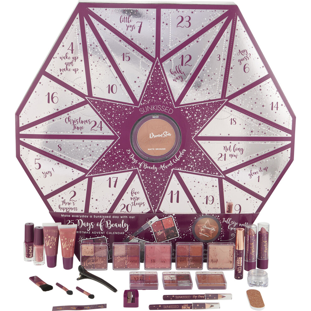 Sunkissed 25 Days of Sunkissed Beauty Makeup Advent Calendar