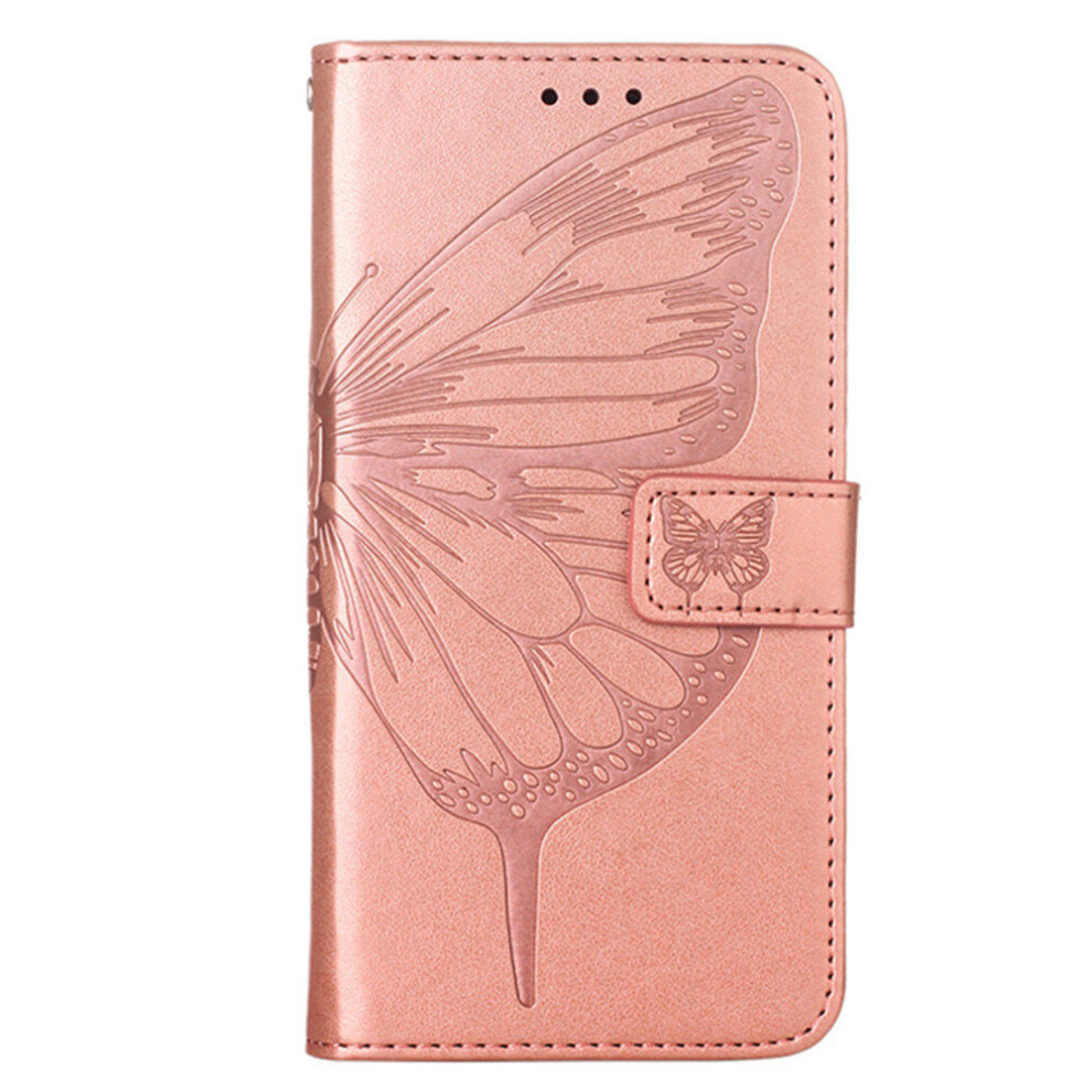 3D Pu Leather Stand Case For Oppo Realme C11 Butterfly Flip Cover 774048666091