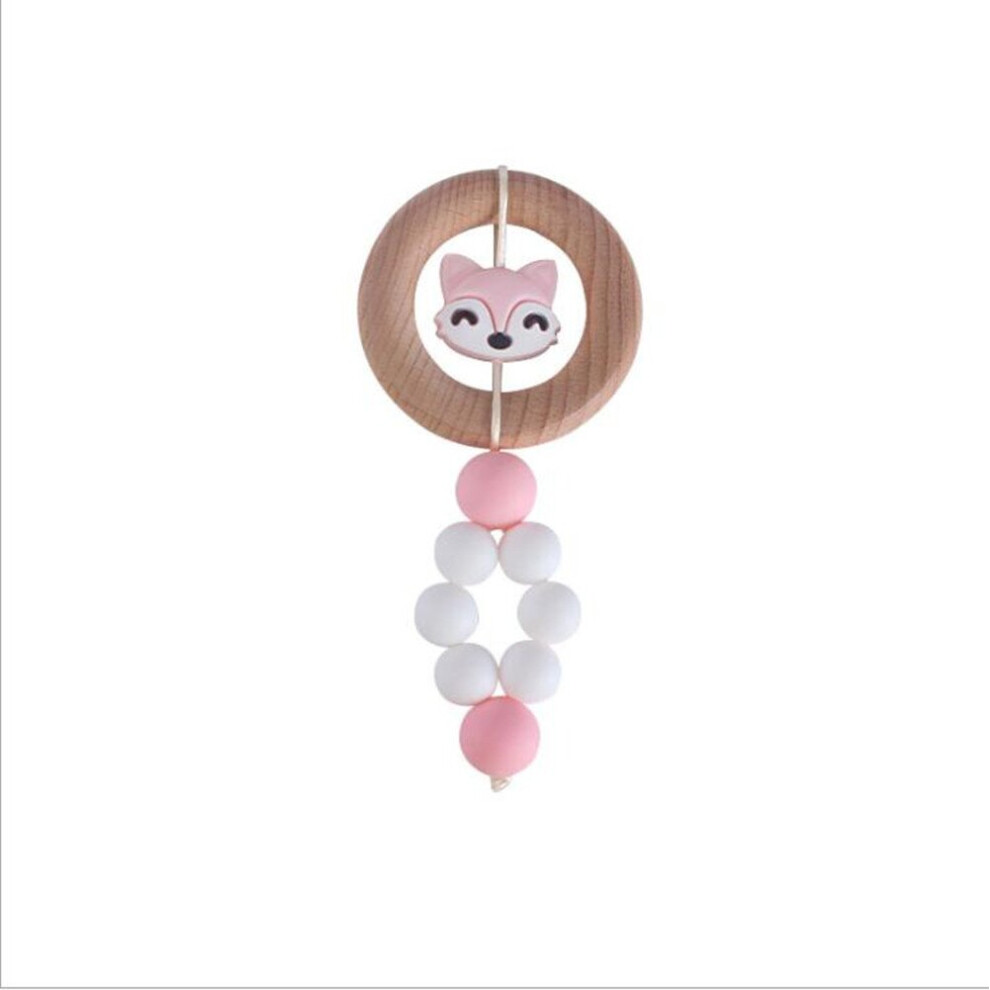 Cartoon Fox Silicone Teeth Molar Stick