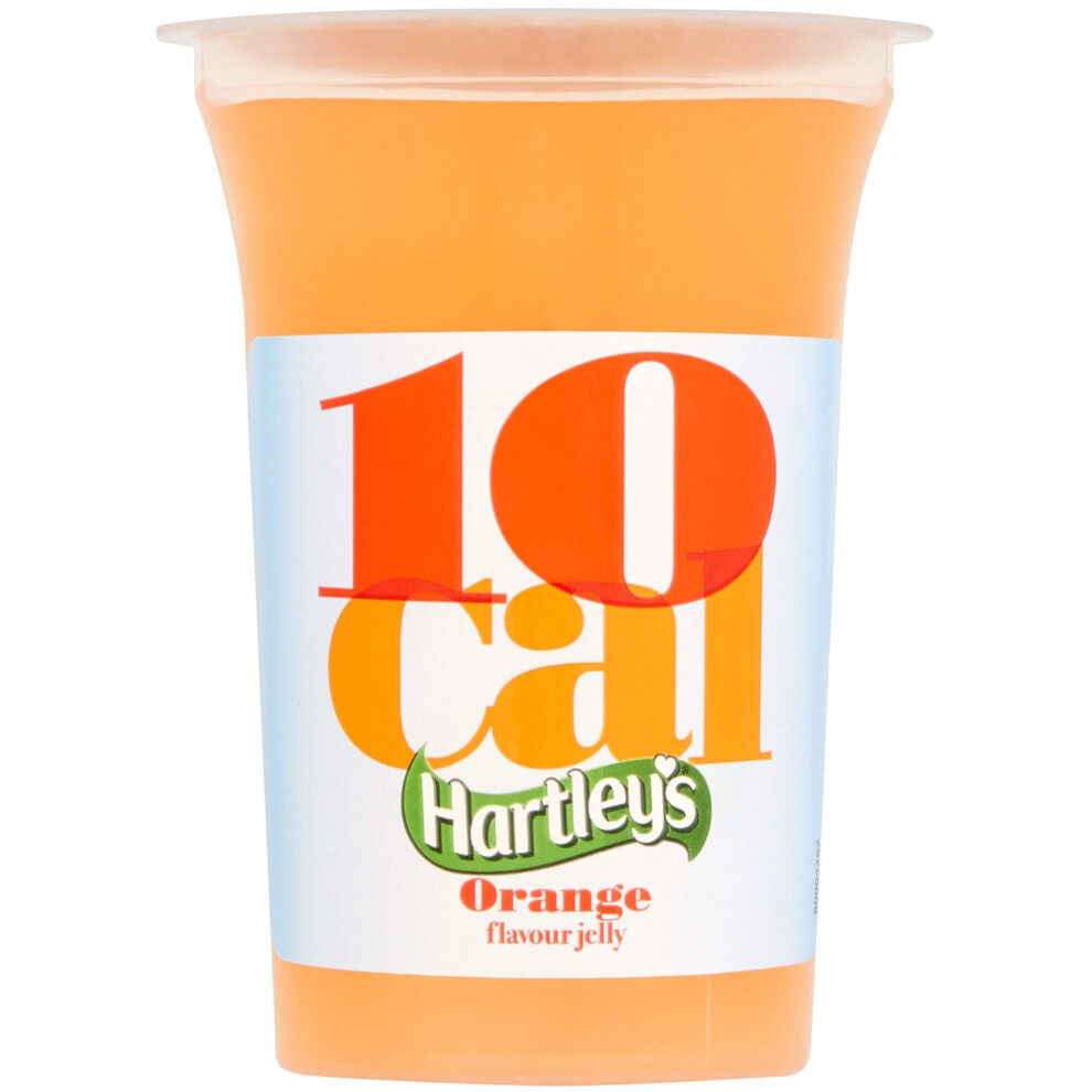 Hartleys Orange Flavour 10 Cal Jelly Pots - 12x175g