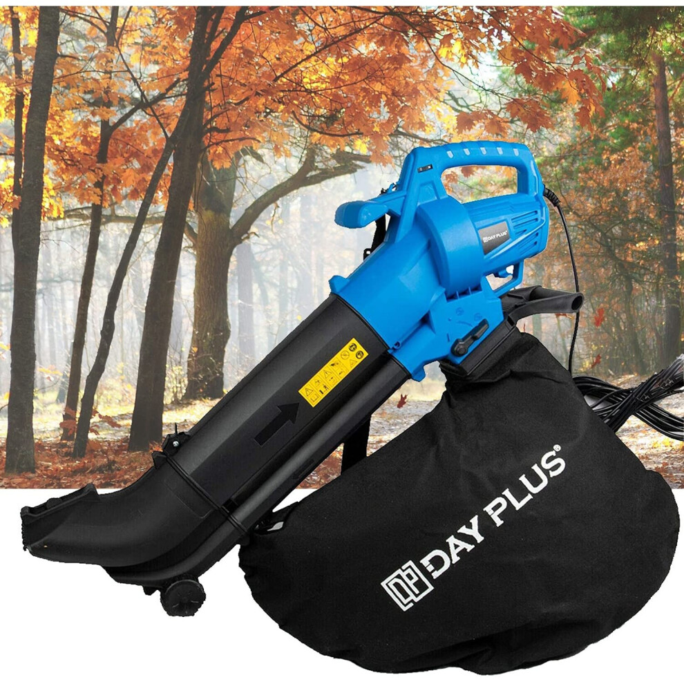 3500W Powerful Leaf Blowers Garden Vacuum Hoover Van Mulcher Shredder 3 in 1