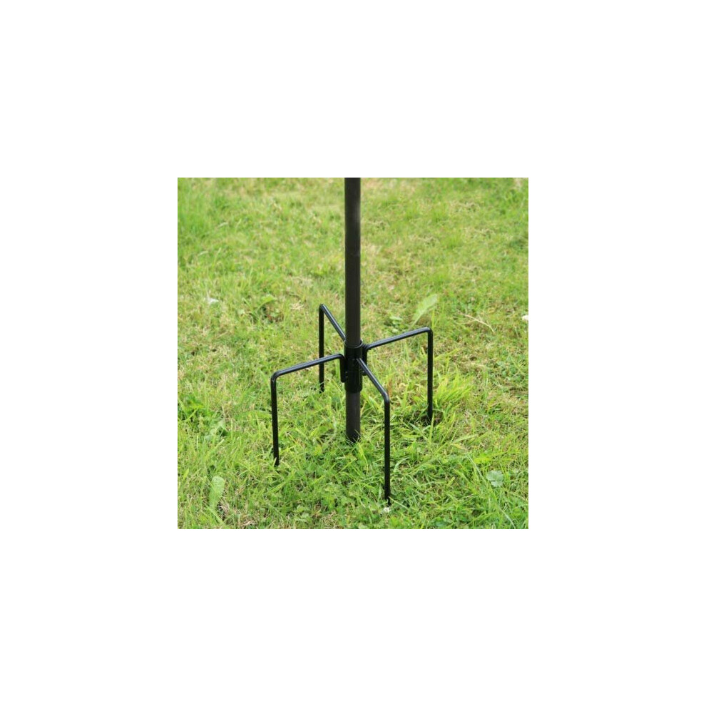 Bird Feeder Stabiliser Stand 4 Prong Outdoor Garden Use