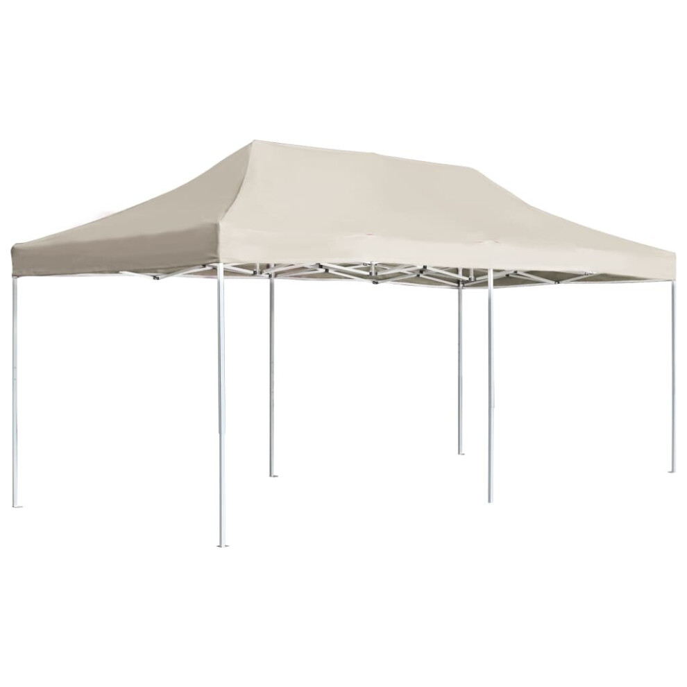 vidaXL Professional Folding Party Tent Aluminium 6x3m Cream Canopy Gazebo