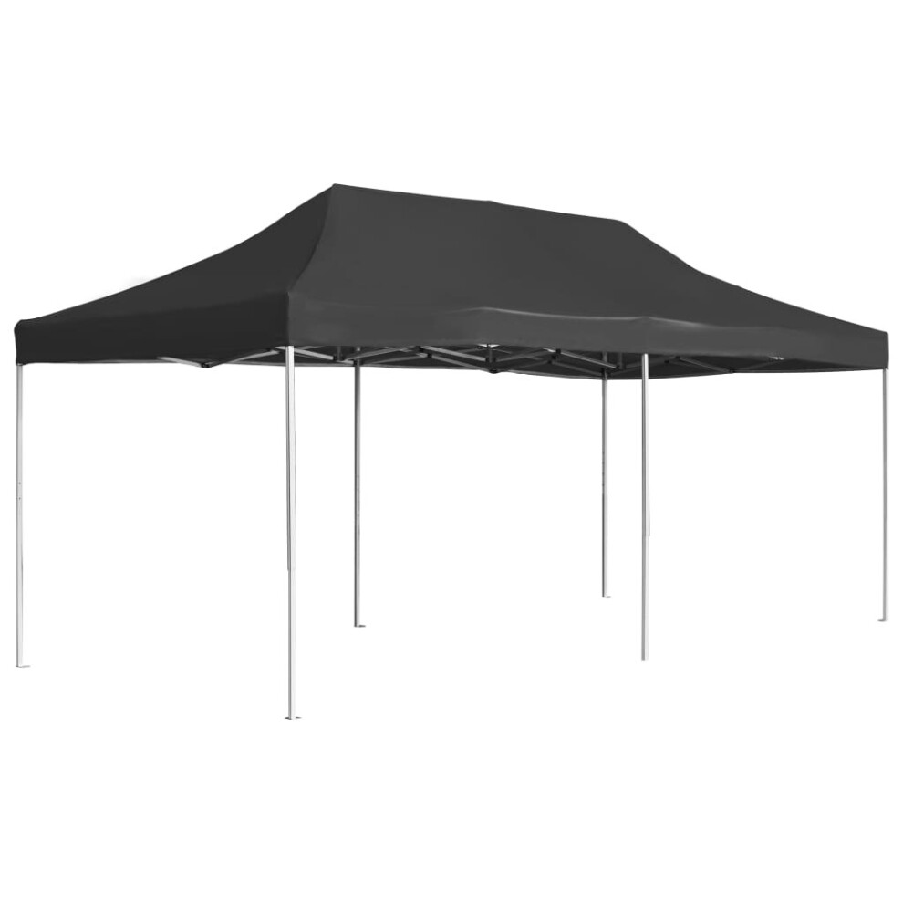 vidaXL Professional Folding Party Tent Aluminium 6x3m Anthracite Canopy Gazebo