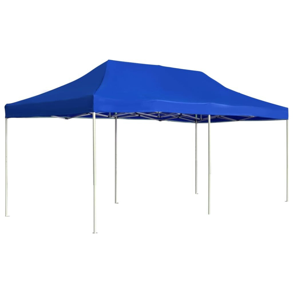 Vidaxl Professional Folding Party Tent Aluminium 6X3m Patio Canopy Gazebo Blue