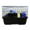 Little-Friends (Black) Rat Hamster Small Animal Cage 100cm - Ritz 2