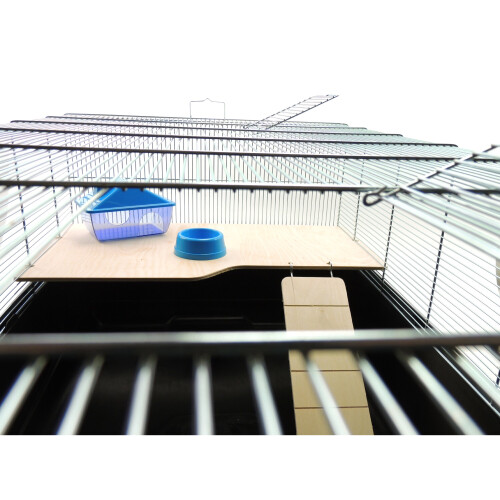 Little-Friends (Black) Rat Hamster Small Animal Cage 100cm - Ritz 2
