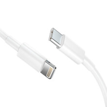 USB-C to Lightning Cable 1m - Fast PD Charging Up to 20W for iPhone/iPad, Durable TPE, 10,000+ Bends