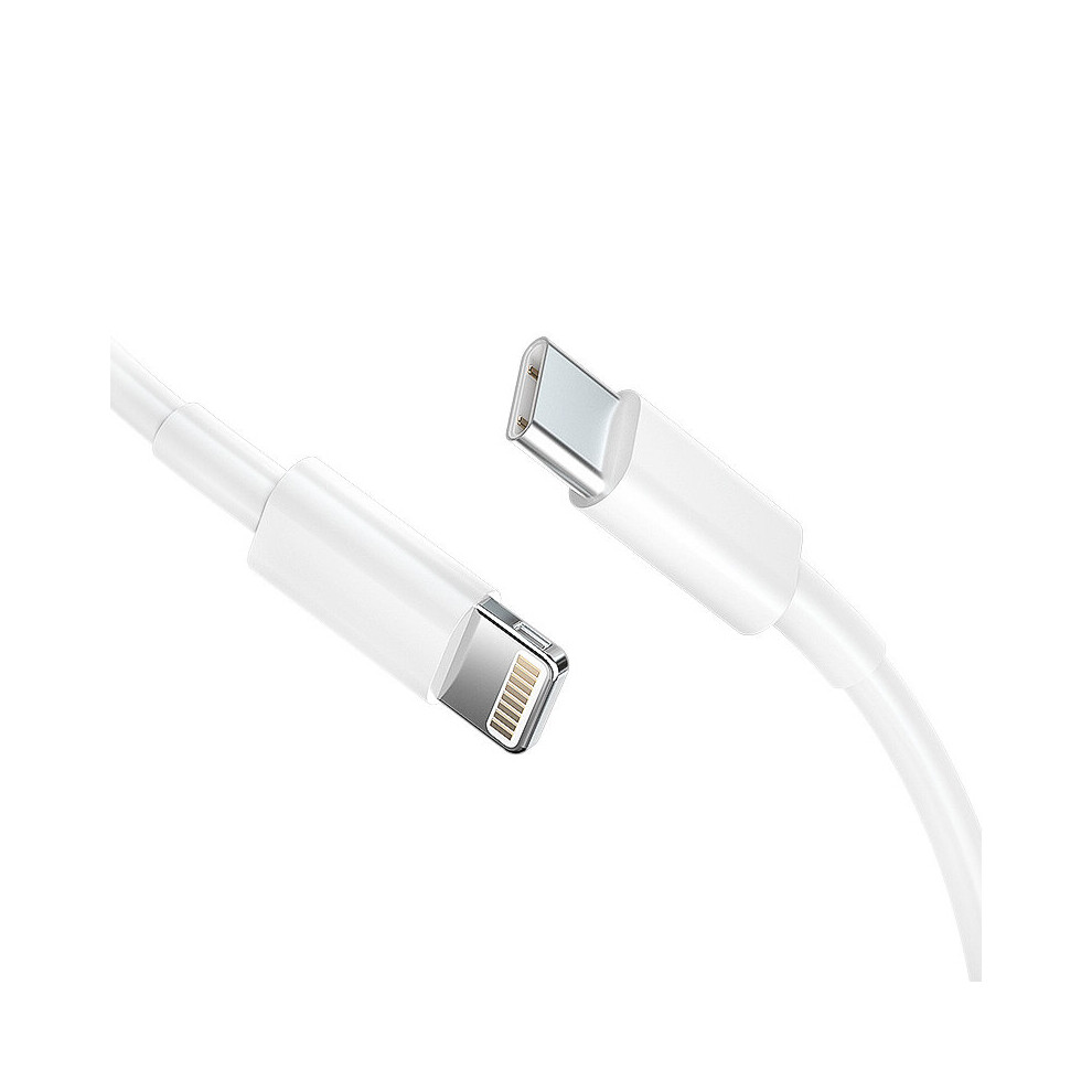 Foxconn Usb-C To Lightning Cable 1M - Fast Pd Charging Up To 20W For Iphone/Ipad, Durable Tpe, 10,000+ Bends White