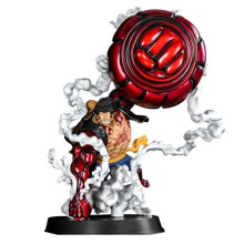 One Piece Snake Man Luffy Gear 4 Action Figure Anime Collectibles Model Toy