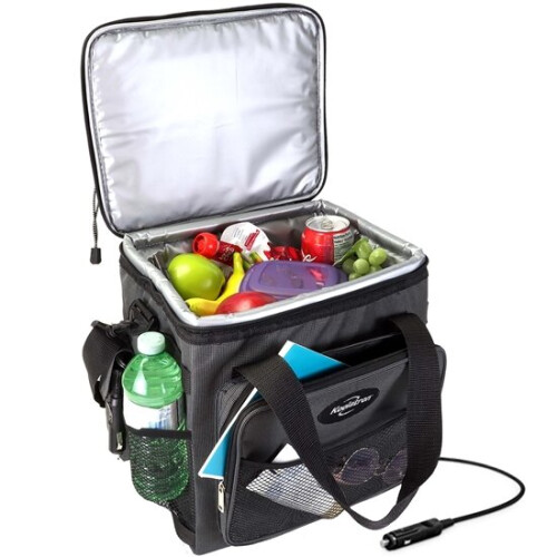 Koolatron Koolatron Electric Cool Box 13L Cooler Box Portable Cool Bag 12v Grey