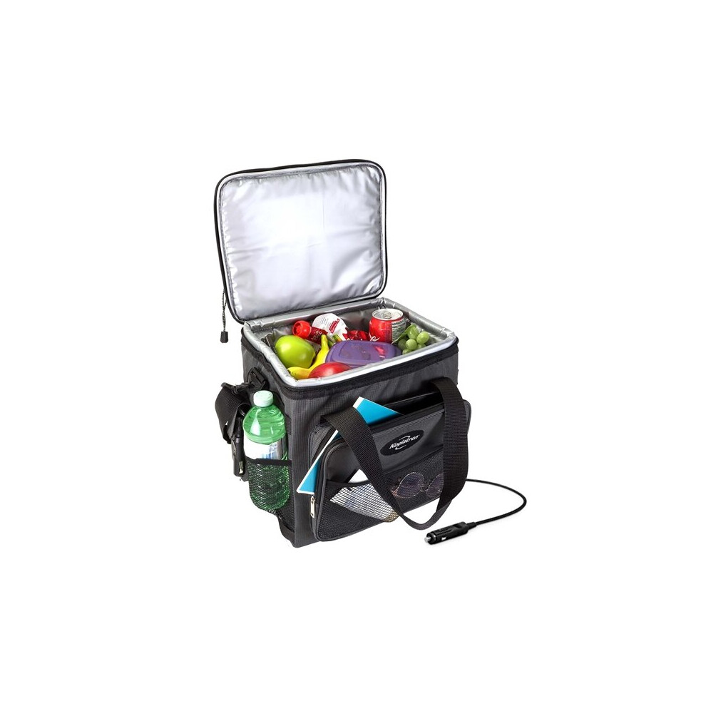 Koolatron Electric Cool Box 13L Cooler Box Portable Cool Bag 12v Grey