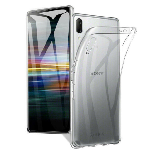 Shockproof Slimline Clear Gel Case for Sony Z5