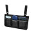 Wheelchair Multi-pocket Side Hanging Bag Storage Pouch with Reflective Strip 7