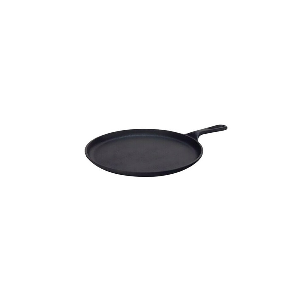 Buckingham Crepe pan Griddle Pre-Seasoned Cast Iron Diameter 27 cm